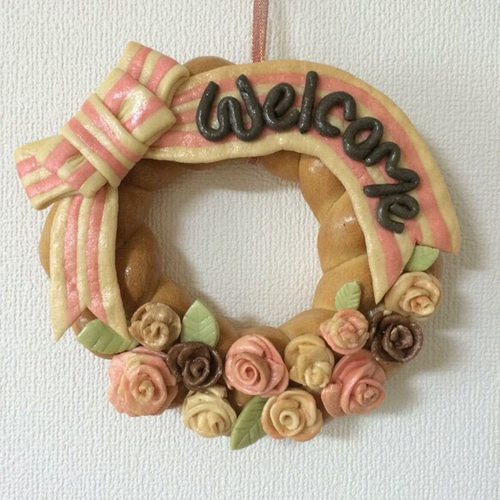 魔女の宅急便風 パンリース リース K.MIKO 通販 1661938｜Creema(クリーマ)