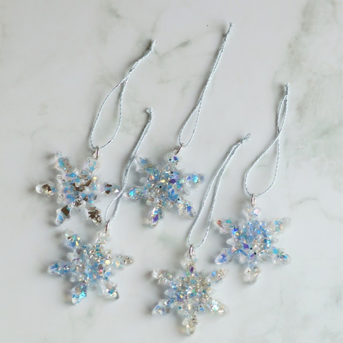 雪の結晶のオーナメント その他インテリア雑貨 ふくもち 通販 12662603