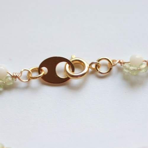 色々 天然石のシャンクブレス ブレスレット ふくもち 通販 7852079