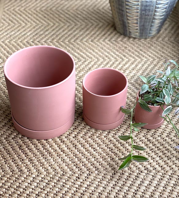 ピンク 花びら型 陶器の器 ピンク花びらプレート(洋食器 プレート 小皿 取り皿 デザート皿