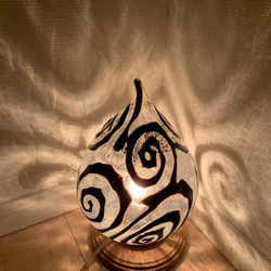 Spiral うずまきガラスランプ 3枚目の画像