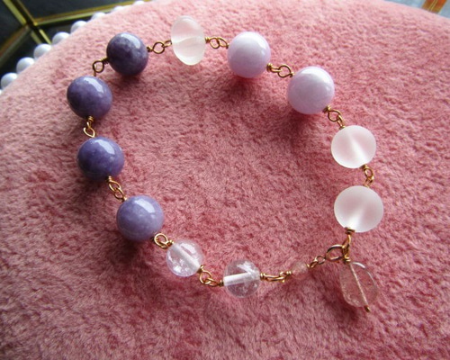 更年期～～におススメ！パワーストーン◇クンツァイト他ハイグレード石