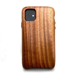 定制：適用於iPhone 11 3G風格的木質保護套 第4張的照片
