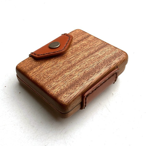 別注:手巻きタバコ用木製ケース その他雑貨 木と革の LIFE 通販