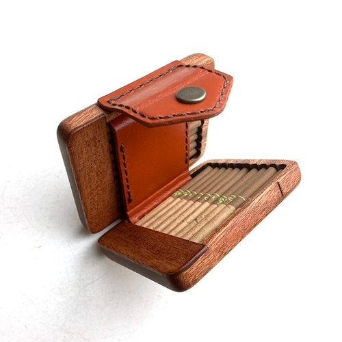 別注:手巻きタバコ用木製ケース その他雑貨 木と革の LIFE 通販