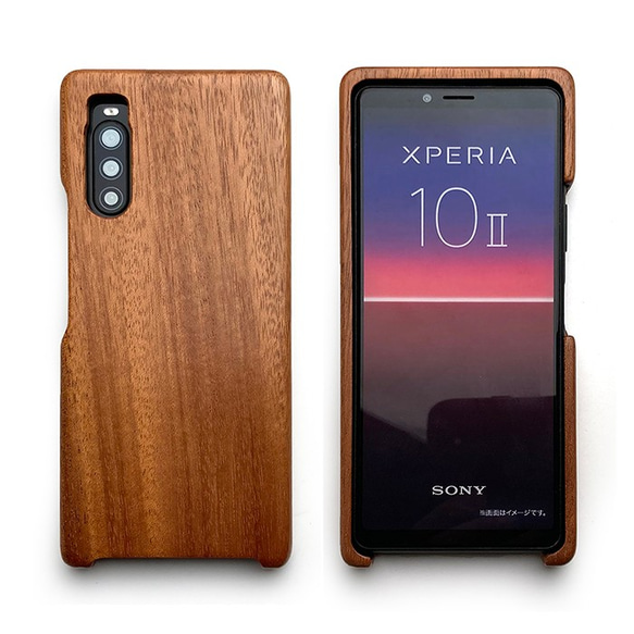 [定制：免運費] XPERIA 10 ii (Mark 2) 專用木盒 第4張的照片