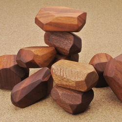 形狀不一・木質積木 第4張的照片