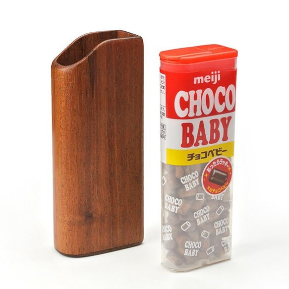 [訂製: 免運費] 明治巧克力嬰兒木盒 木質 第4張的照片