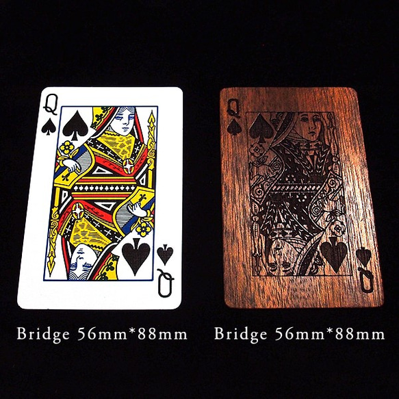 [定制：免運費] 木製撲克牌橋尺寸（室內用） 第3張的照片