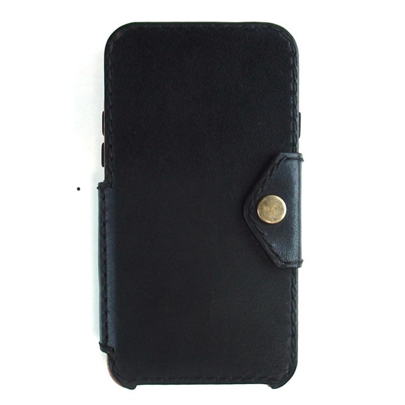木質和皮革製成的 iPhone 7 保護殼 書本型 [國內免運費：按訂單生產] 第3張的照片