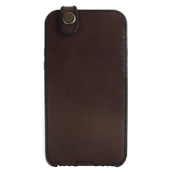 木質和皮革製成的 iPhone 7 保護殼 [國內免運費：按訂單生產] 第3張的照片