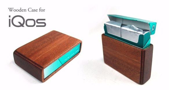 [定制：免費送貨] iQOS HeatSticks 木盒 A 第2張的照片