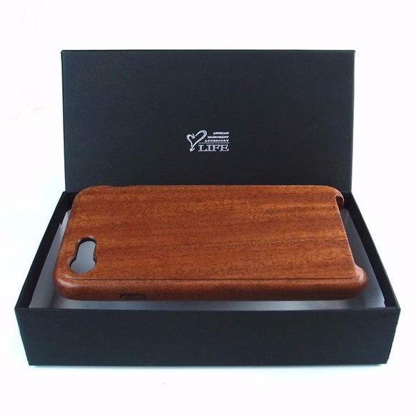 iPhone8  専用木製ケース　【国内送料無料：受注生産】 6枚目の画像