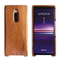 XPERIA １  専用木製ケース　Arc ver. 【国内送料無料：受注生産】 2枚目の画像