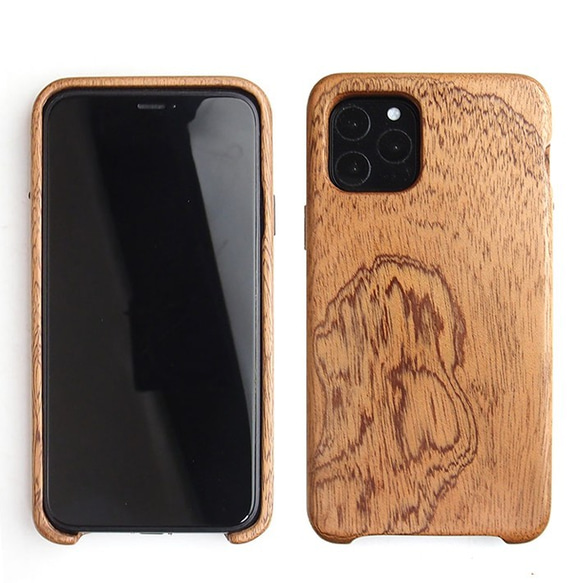 iPhone 11 Pro max 専用木製ケース 【国内送料無料：受注生産】 3枚目の画像