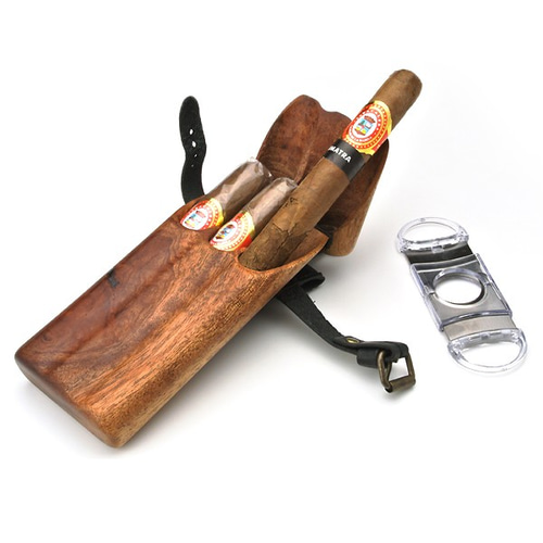 別注品:高級葉巻ケース その他ケース 木と革の LIFE 通販 8570808