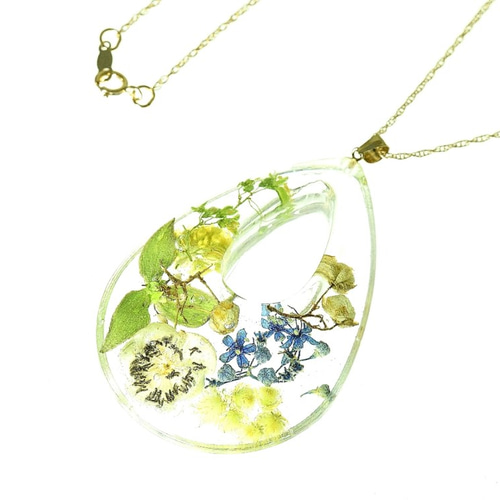 ベネチアンガラスペンダント 花束 ネックレス・ペンダント あと