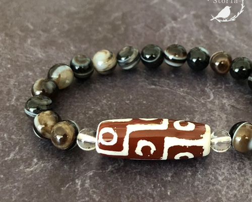 あずきちゃん瑪瑙　羊眼天珠　① 有种天珠叫羊眼