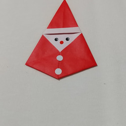 ≪再販≫12月クリスマス折り紙サンタクロース 2枚目の画像