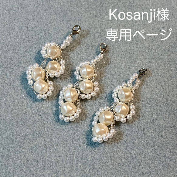 Kosanji様　専用ページ　マスクチャーム　追加3点 1枚目の画像