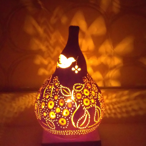 ひょうたんランプ 照明 間接照明 スタンドライト・テーブルランプ ゆめ