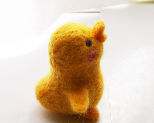 羊毛フェルト ひよこさん 羊毛フェルト kokoro 通販 3451591｜Creema