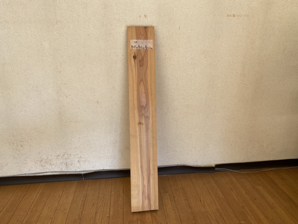 スギ　無垢板 天然1枚板 銘木 端材 古材 アウトレット 幅15cm×長さ101cm×厚4.4cm 2枚目の画像