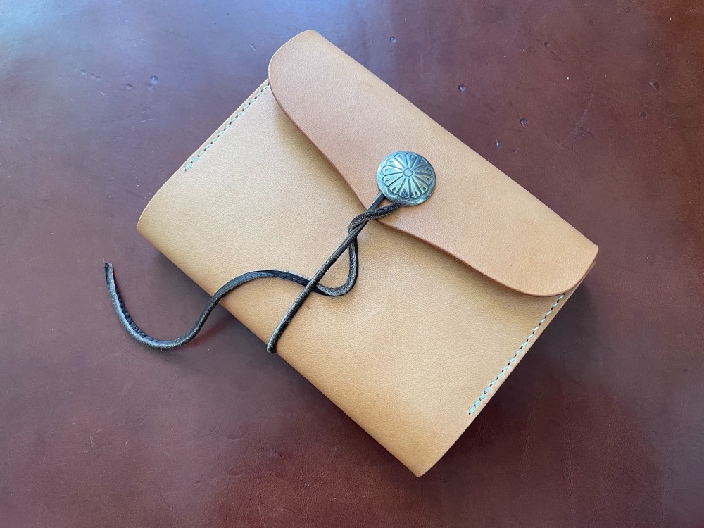 A6サイズレザー手帳カバー(ほぼ日手帳等に)