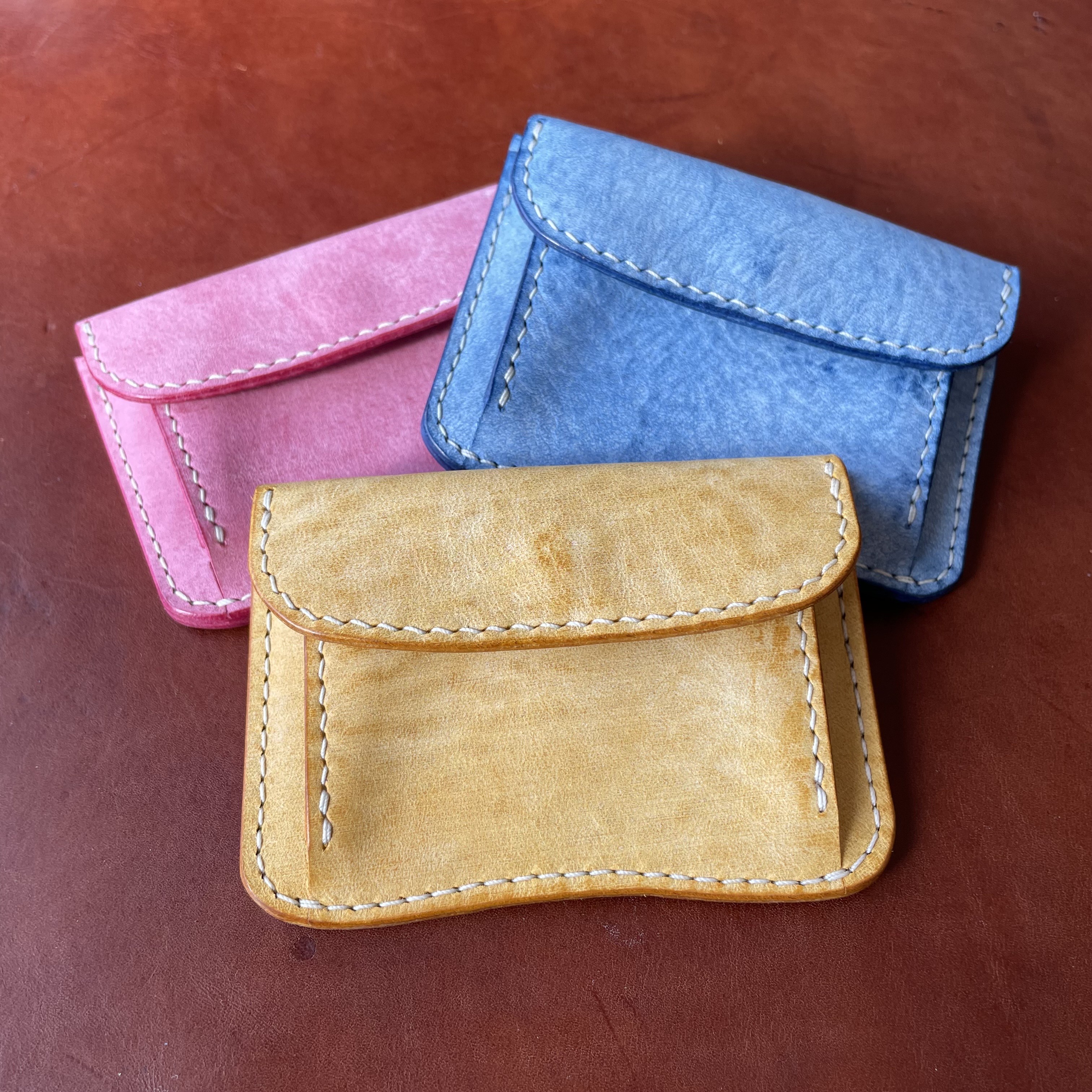 イエロー⌘ミニ財布カードケース小銭入れ薄型コンパクト