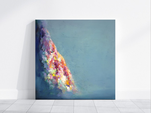 送料無料】山の風景 抽象画 油絵 絵画 Whale Gallery 通販