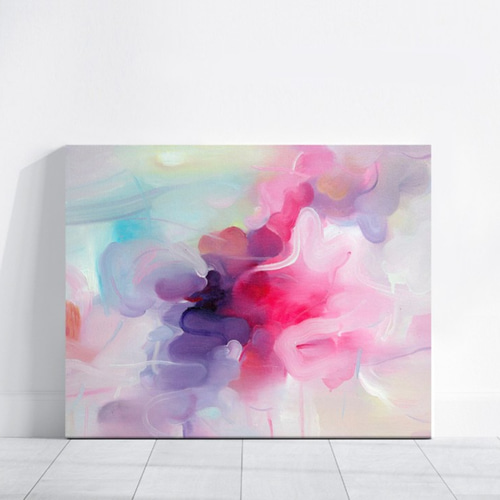 送料無料】カラフルな雲 抽象画 油絵 絵画 Whale Gallery 通販