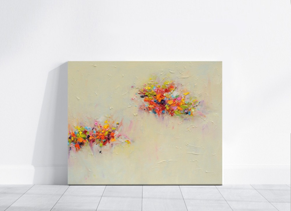 ②Art  / オリジナル アート 抽象画 Sold* アート 抽象画 水彩画 a02 絵画 MarieK 通販 9117408