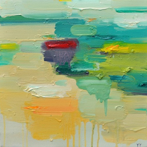 抽象画 油彩画 2枚 原画 イエロー ブラック 現代　美術　アート　絵画 抽象画 油彩画 2枚 原画 イエロー ブラック 現代美術アート絵画