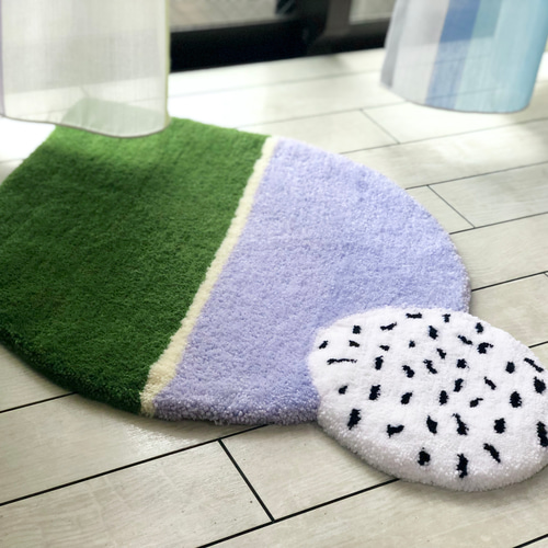 ラグ 幾何学図形 カーペット・絨毯・ラグ・マット Paprikalab 通販