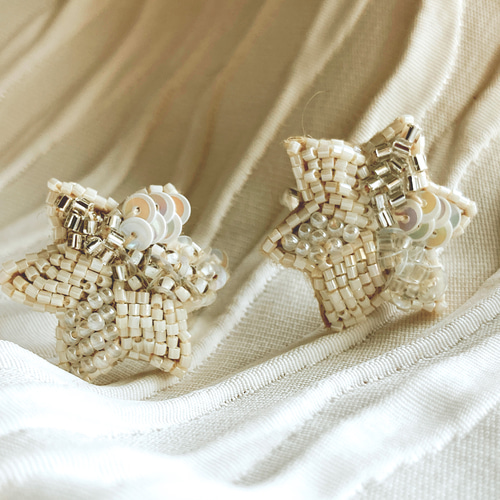 オートクチュール刺繍】星のカケラの指輪 #1（リング） 指輪・リング