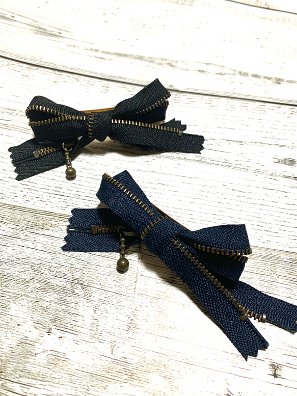 サックス リボンバレッタ プランタンリボンバレッタ | kawaii | axes femme online shop