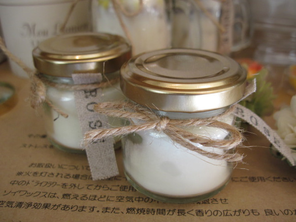 new ’’soy aromacandle　”chamomile”　再販 4枚目の画像