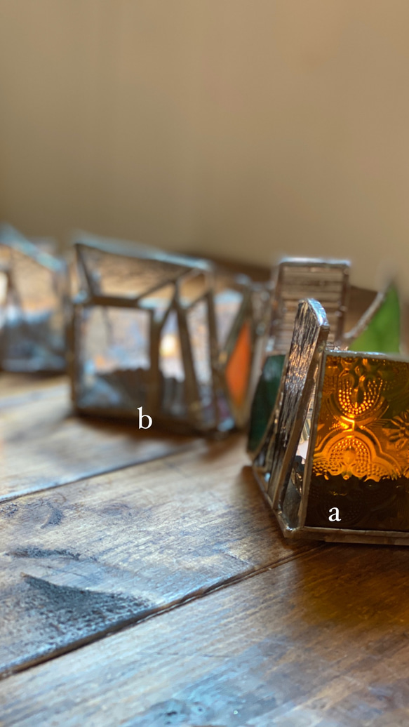 ステンドグラス a キャンドル・キャンドルホルダー linenmade 通販