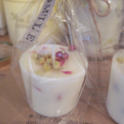 new"soy aroma　candle”chamomile”Ｂ-ｔｙｐｅ 1枚目の画像