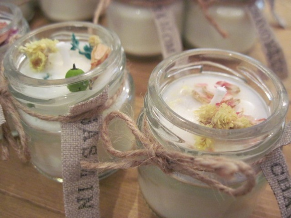 再  再販  new"soy aroma　candle　選べる１０点+１点おまけ付き 3枚目の画像