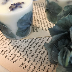 ＊ new"soy aroma　candle”lavender”Ｂ-ｔｙｐｅ 5枚目の画像