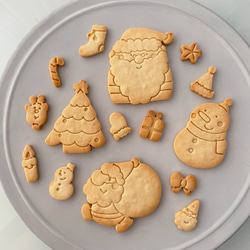 【クリスマス】スノーマン　クッキー型（スタンプ付き） 4枚目の画像