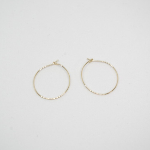 ピアス 14kgf ダブル六角形ピアス 14kgf ピアス（フック・チェーン） Parca