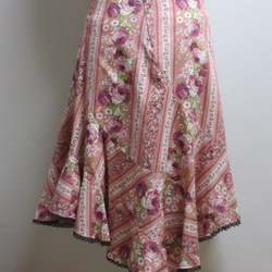 マーメードスカート 　ローズピンク 4枚目の画像