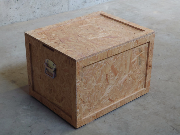 osb材　コンテナボックス　木箱 1枚目の画像