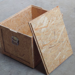 osb材　コンテナボックス　木箱 2枚目の画像