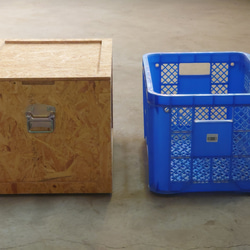 osb材　コンテナボックス　木箱 5枚目の画像