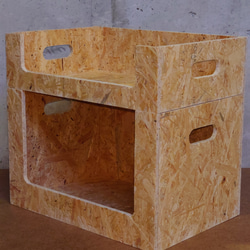 無垢材】L型カフェシェルフ アンティーク キッチンラック 棚・シェルフ