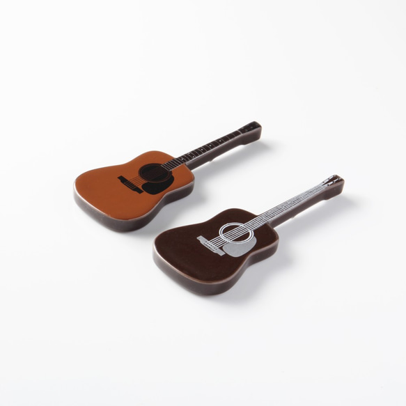 【ミニチュアコレクション】アコースティックギターモデル (brown) 2枚目の画像