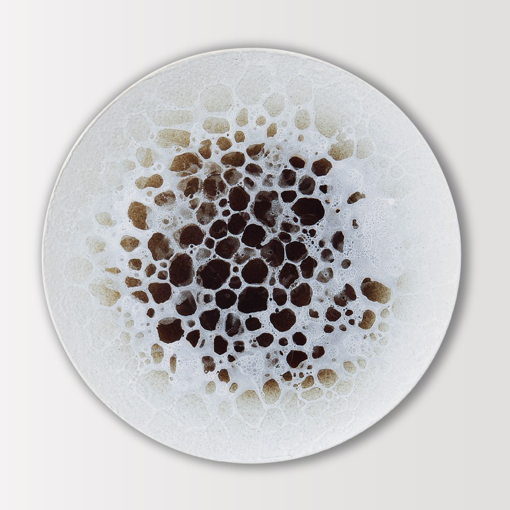 ムーンブラック29cmフラットプレート